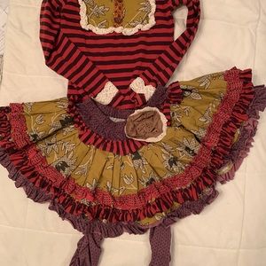 Mustard Pie 3 piece matching set size 5